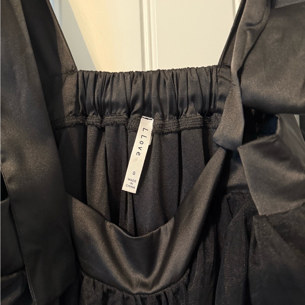 Love Black Ruffle Dress - Picture 2 of 3